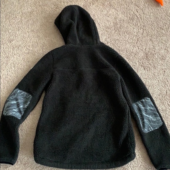The north face xs Sherpa hoodie jacket half zip - Picture 7 of 8
